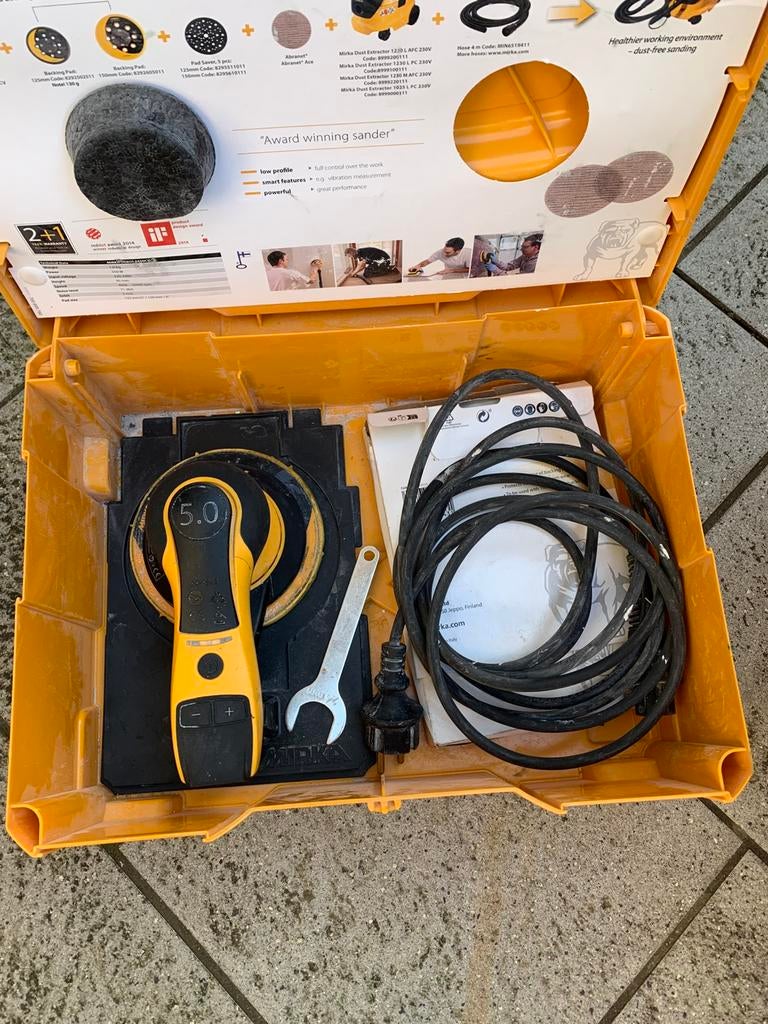 mirka deros 650, Doe-het-zelf en Bouw, Ophalen