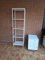 Metalen bureau ladenblok, Ophalen, Gebruikt, 50 tot 100 cm, 3 of 4 laden