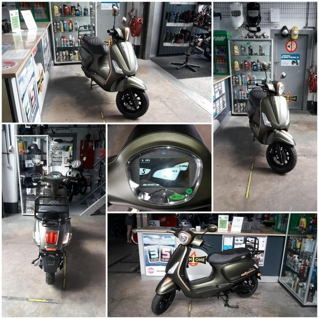 GTS E- bravo electrisch nieuwe scooter € 2.999,00 €, Fietsen en Brommers, Scooters | Overige merken, Nieuw, Benzine, Ophalen