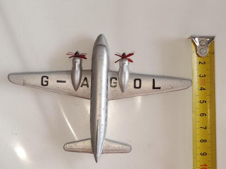 Dinky Toys  : Viking : ~ L 10cm x l 13cm  : 65gr  : plomb, Verzamelen, Luchtvaart en Vliegtuigspotten, Gebruikt, Schaalmodel, Ophalen of Verzenden