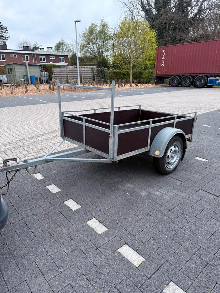 Aanhangwagen / remorque 175 x 120 cm – zeer goede staat, Auto diversen, Aanhangers en Bagagewagens, Zo goed als nieuw, Ophalen