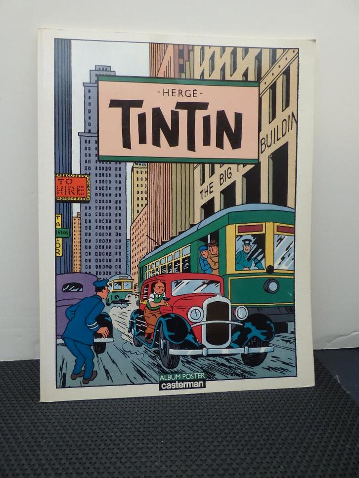 Tintin album de 21 posters 1986, Collections, Posters & Affiches, Neuf, Enlèvement ou Envoi