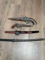 Fausses épées décoratives et pistolets de pirates, Enlèvement, Utilisé, Accessoires