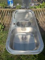 Teka dubbele spoelbak in goede staat, Ophalen, Gebruikt