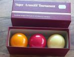 Neuves Billes Aramith Tournament Carambole 61,5 mm, Sport en Fitness, Biljarten en Poolen, Ophalen of Verzenden, Nieuw, Keu of Ballen
