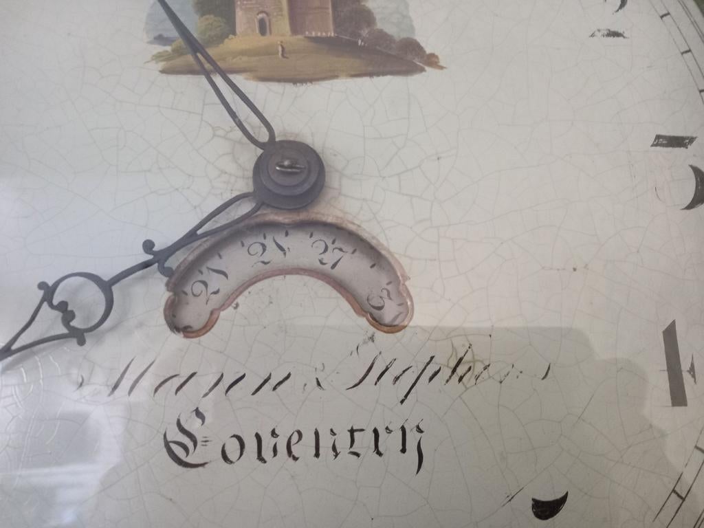 Zeer oude staande klok, Enlèvement