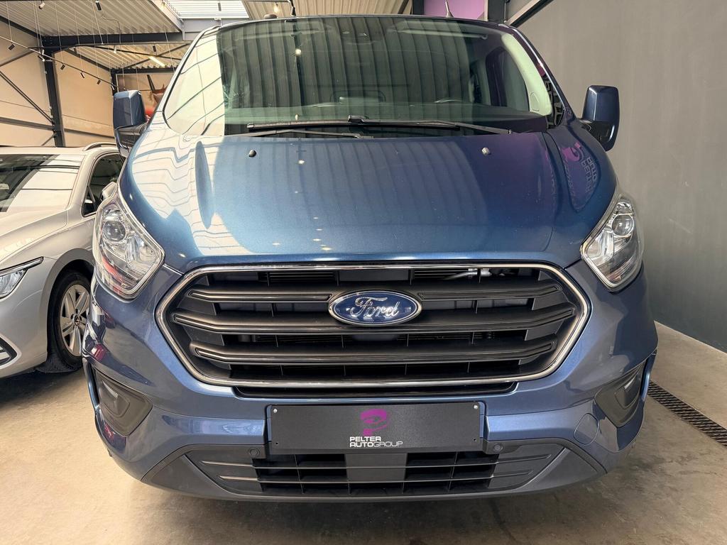 Ford Transit Custom 2.0TDCi L2H1 Dubbel Cab. Automaat GPS C, Autos, Camionnettes & Utilitaires, 0 kg, 186 g/km, Achat, Euro 6
