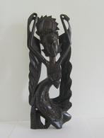 Ebbenhouten beeld - vrouw uit Bali  -  4042, Ophalen