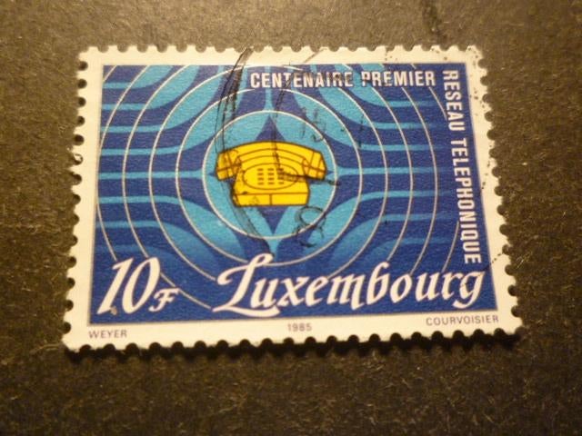 Luxemburg/Luxembourg 1985 Mi 1123(o) Gestempeld/Oblitéré, Envoi, Luxembourg