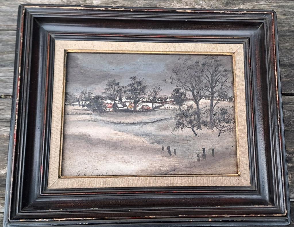 Schilderij Rik Canty - Latem, Antiek en Kunst, Kunst | Schilderijen | Klassiek, Ophalen of Verzenden