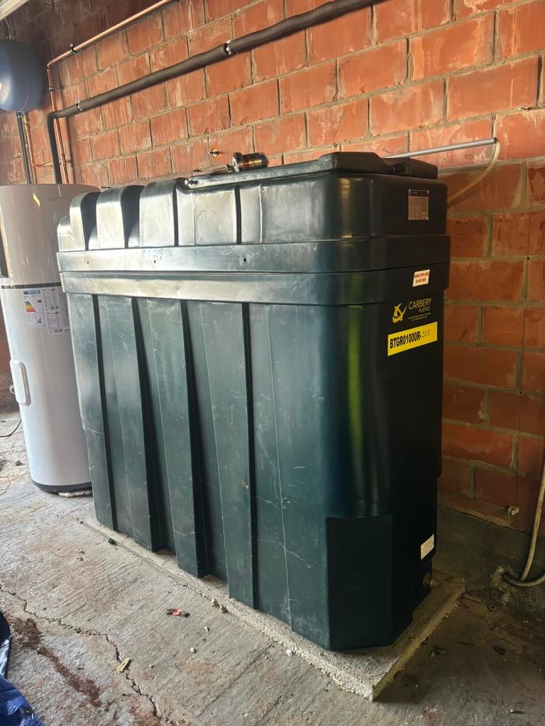 Carbery 1000L tank  - Dubbelwandig - Bj. 2020 filter, Ophalen, Zo goed als nieuw