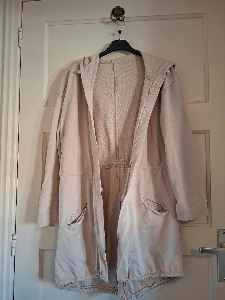 Vest ecru maat S/M, Kleding | Dames, Truien en Vesten, Gedragen, Maat 36 (S), Overige kleuren, Verzenden