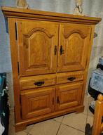 Massief eiken eetplaats, Ophalen, Gebruikt, Rustiek