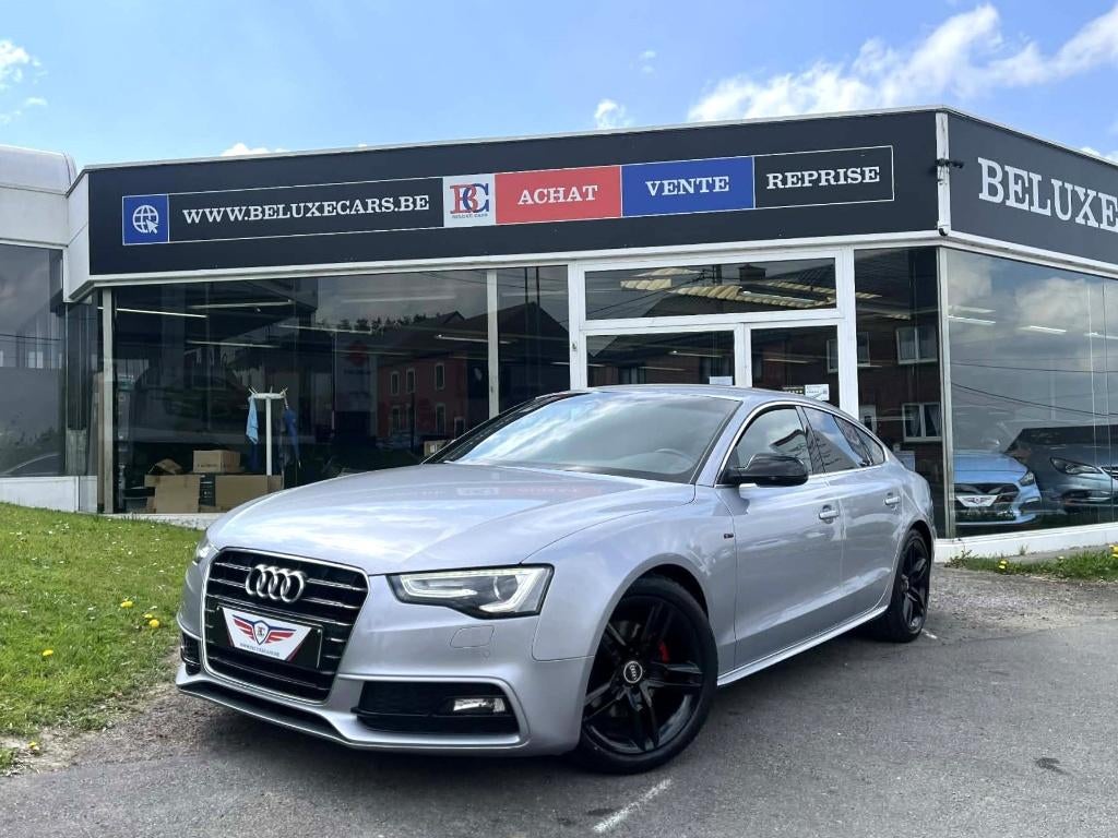 AUDI A5 S-LINE Sportback 2.0 TDi *LED*BI XENON*PDC*, Autos, Audi, Argent ou Gris, Achat, Noir, 5 portes