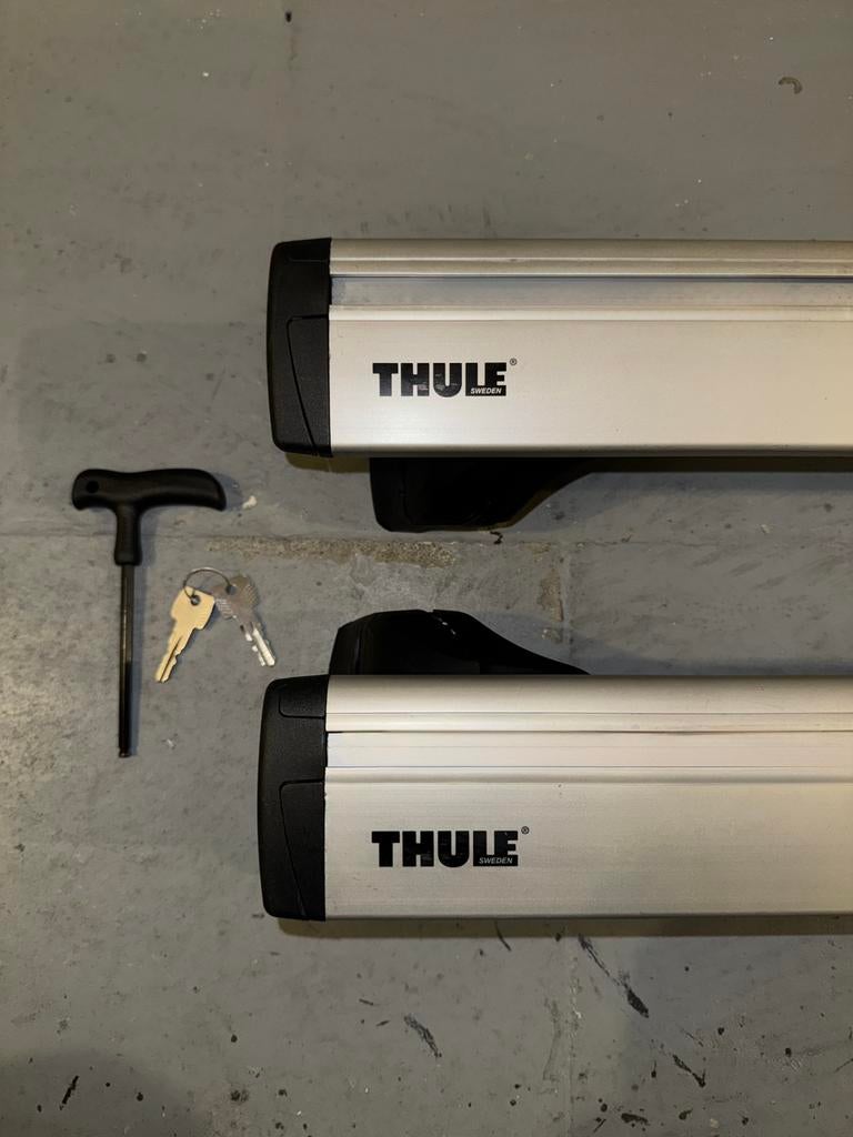Thule WingBar Evo - universele dakdragers van 120 cm, Auto diversen, Dakkoffers, Zo goed als nieuw, Ophalen