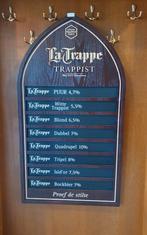 La Trappe zwaar houten bord, Ophalen, La Trappe