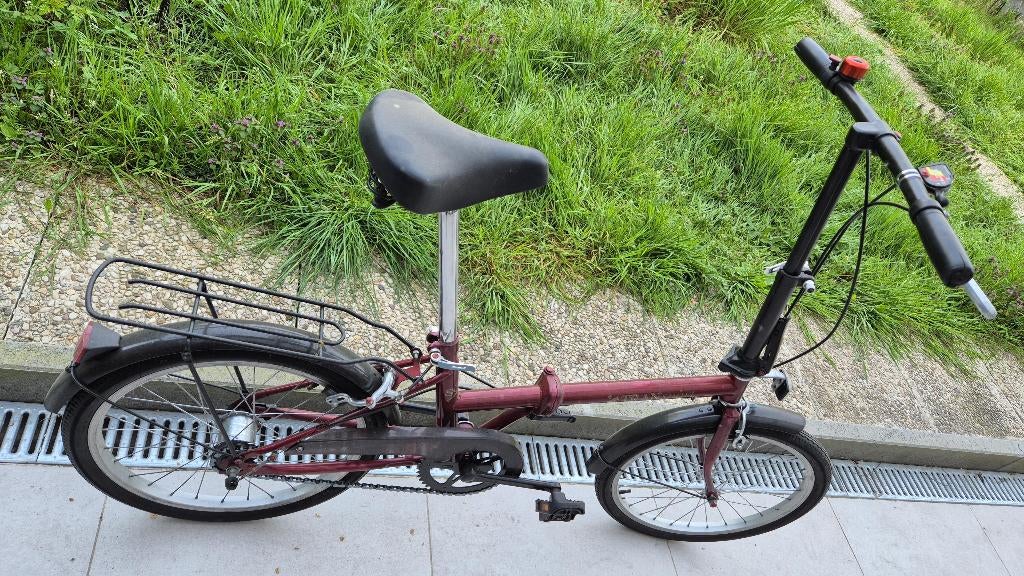 Mooi Vouwfiets "TRAN sport " 20 inch voor langer dan 1m 40, Gebruikt, Versnellingen, Ophalen, Overige merken