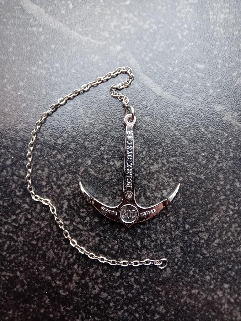 Rolex Submariner-anker (+ portefeuille en kalender), Staal, Nieuw, Ophalen of Verzenden, Rolex