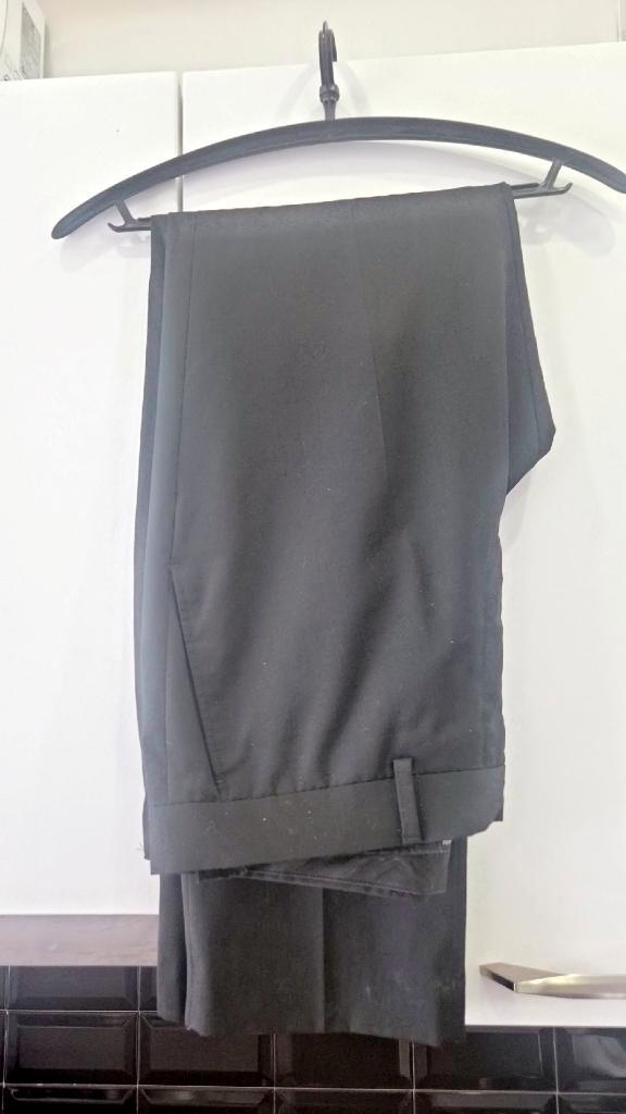 PANTALONS COSTUME WE (T50 OU M), Kleding | Heren, Kostuums en vesten, Zo goed als nieuw, Maat 48/50 (M), Zwart, Ophalen