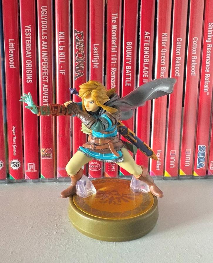 Amiibo Link (Legend Of Zelda - Tears Of Kingdom), Games en Spelcomputers, Games | Nintendo Switch, Zo goed als nieuw, Ophalen of Verzenden