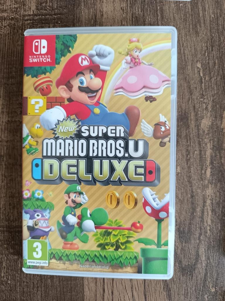 Switch game Super Mario Bros Deluxe, Consoles de jeu & Jeux vidéo, Jeux | Nintendo Switch, Enlèvement ou Envoi, Comme neuf, Aventure et Action