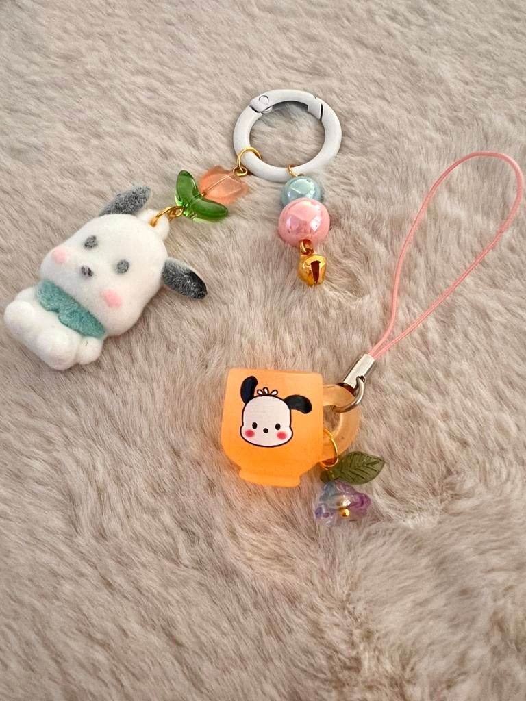 Lot van 2 hangers Poccacho, Collections, Porte-clés, Enlèvement ou Envoi, Neuf, Peluche ou Figurine