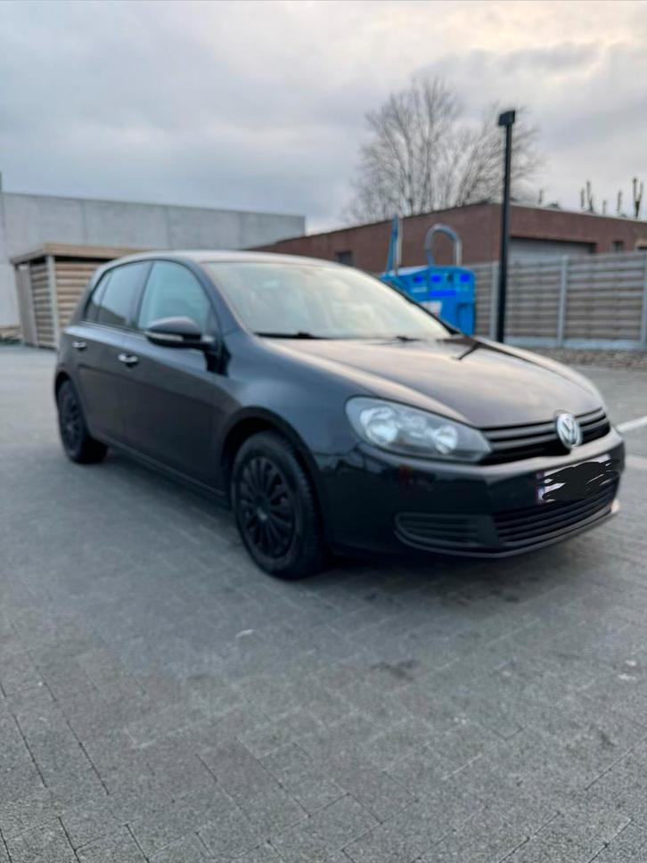 Golg 6, Auto's, Volkswagen, Particulier, Golf, Boordcomputer, Diesel, Euro 5, 5 deurs, Zwart, Zwart, Leder, Ophalen