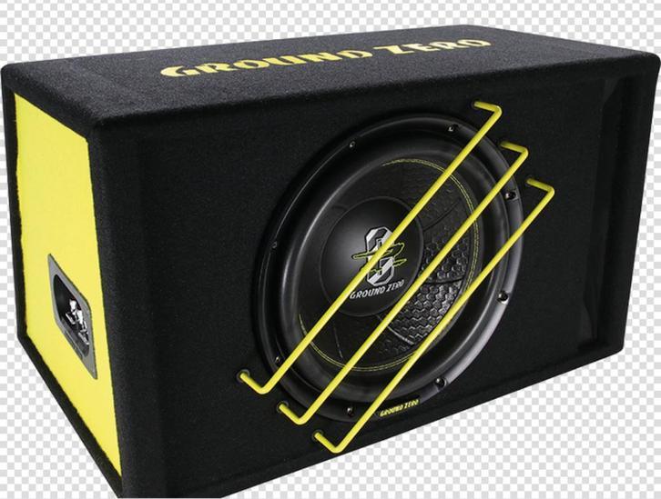 GZRB 30SPL 30 cm / 12? vented SPL subwoofer loaded enclosure, Auto diversen, Autospeakers