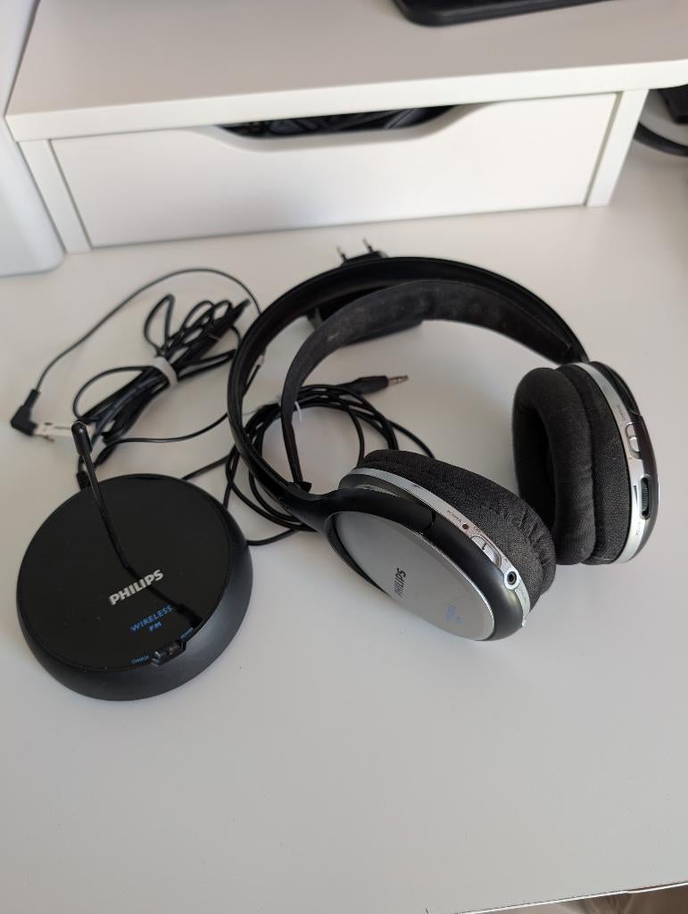 Casque Sans Fil Philips SHC5100/10 – Parfait pour la TV !, TV, Hi-fi & Vidéo, Casques audio, Enlèvement, Comme neuf, Philips, Sans fil
