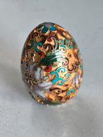 Cloisonné ei, miniatuur, Ophalen of Verzenden