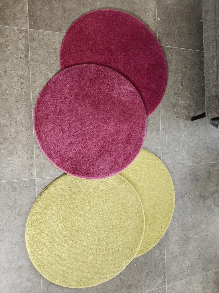 Ronde tapijten, Maison & Meubles, Ameublement | Tapis & Moquettes, Rond, 50 à 100 cm, Enlèvement, Utilisé