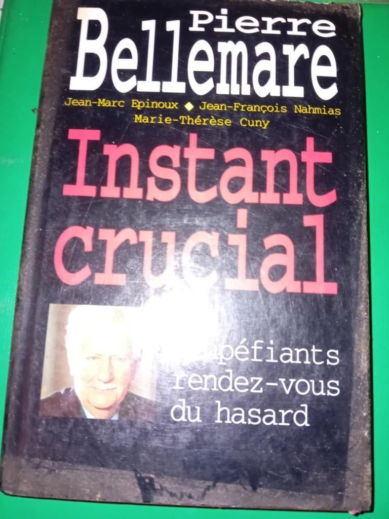 boek instant crucial, Ophalen of Verzenden, Zo goed als nieuw, Pierre bellemare
