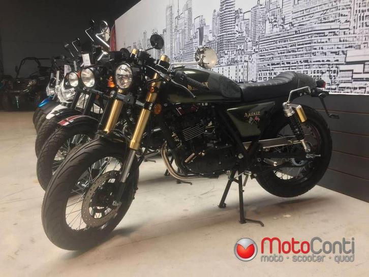 Bluroc Spirit 125 [Fijn .0%], Motoren, Motoren | Overige merken, Bedrijf, Chopper, 11 kW of minder, Minimaal motorrijbewijs A2