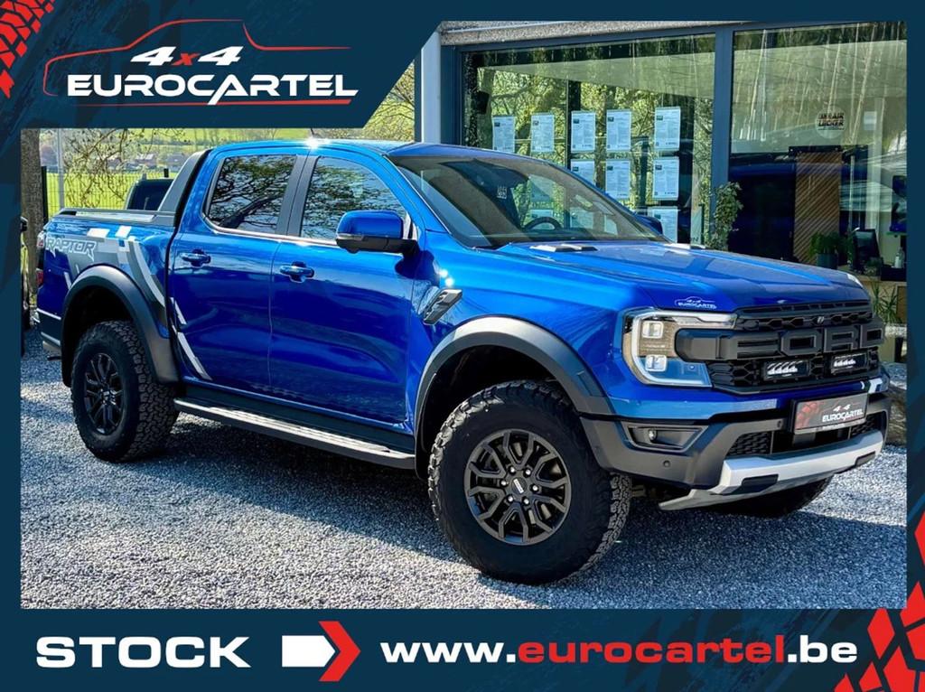Ford Ranger Raptor 3.0 V6 292 CV | RAPTOR | VOLET ELEC | LAZ, Cuir, Achat, Entreprise, Noir