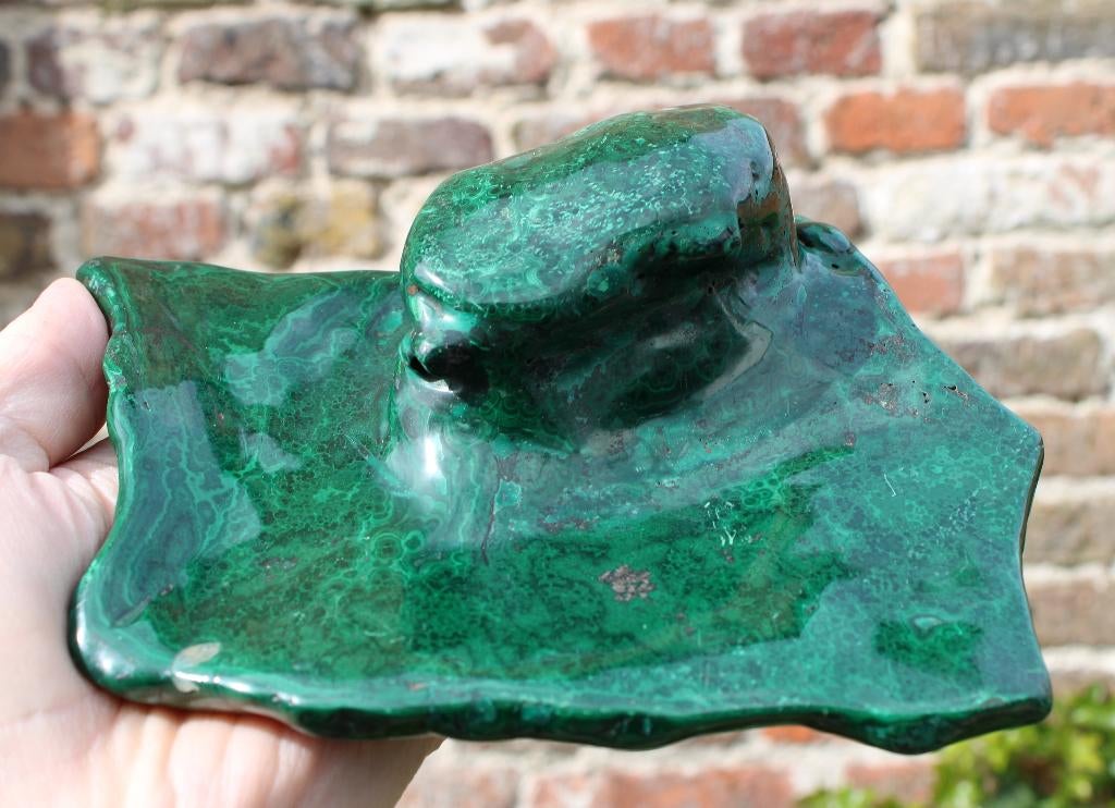 magnifique MALACHITE polie du CONGO, Collections, Minéraux & Fossiles, Enlèvement ou Envoi, Minéral