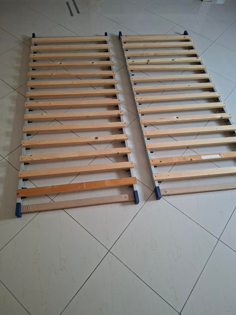 Sommier  à lattes., Sommier