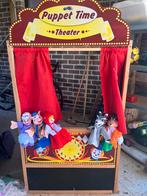 Poppenkast, Ophalen, Gebruikt