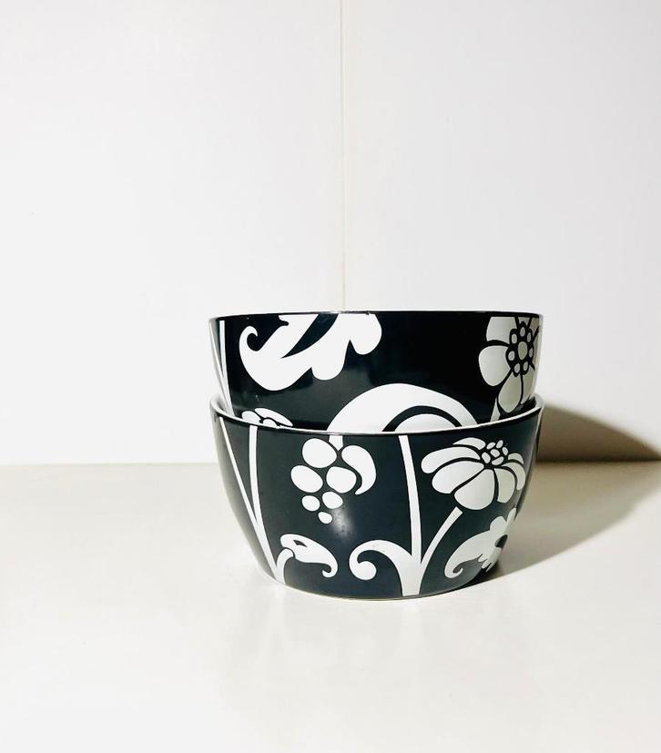 Bols - lot de 2 - 14/7 cm - Hema, Maison & Meubles, Cuisine | Vaisselle, Comme neuf, Récipient(s), Autres styles, Céramique, Enlèvement