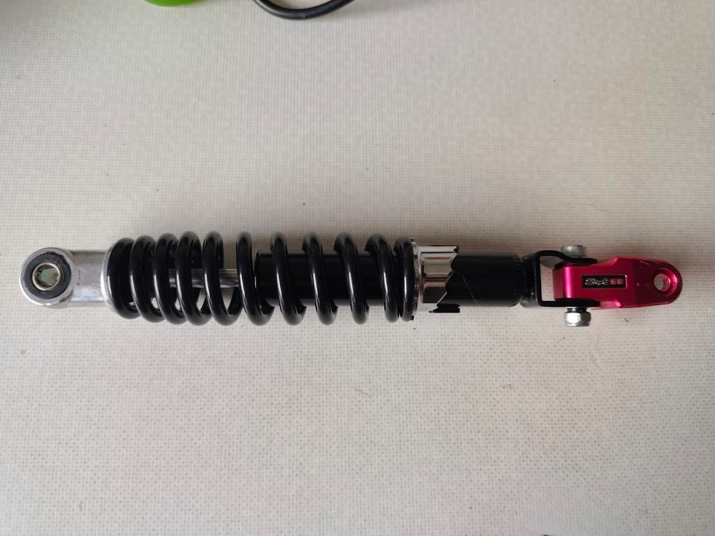 Schokdemper plus ophoogblok stage 6 minarelli Peugeot honda, Ophalen of Verzenden