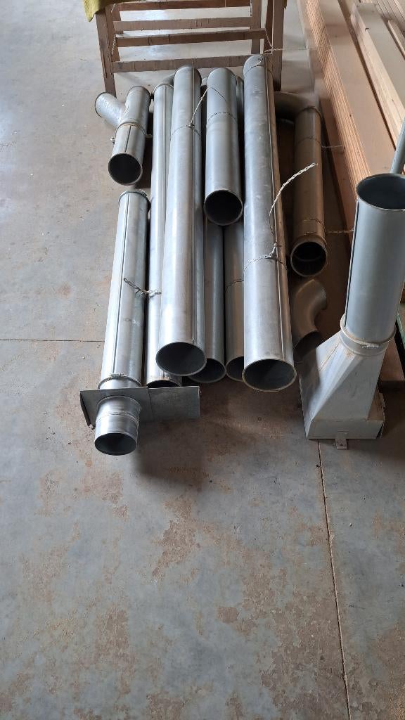 Aspiration copeaux menuiserie, Enlèvement