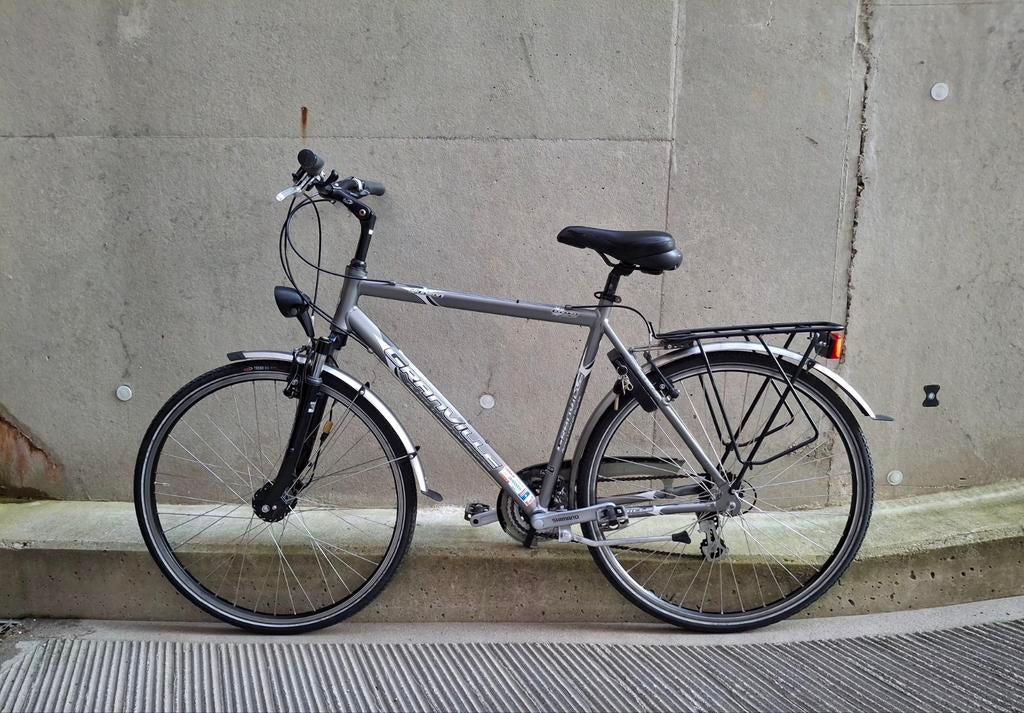 Herenfiets Granville volledig in orde,  21 versnellingen, Vélos & Vélomoteurs, Enlèvement, Vitesses