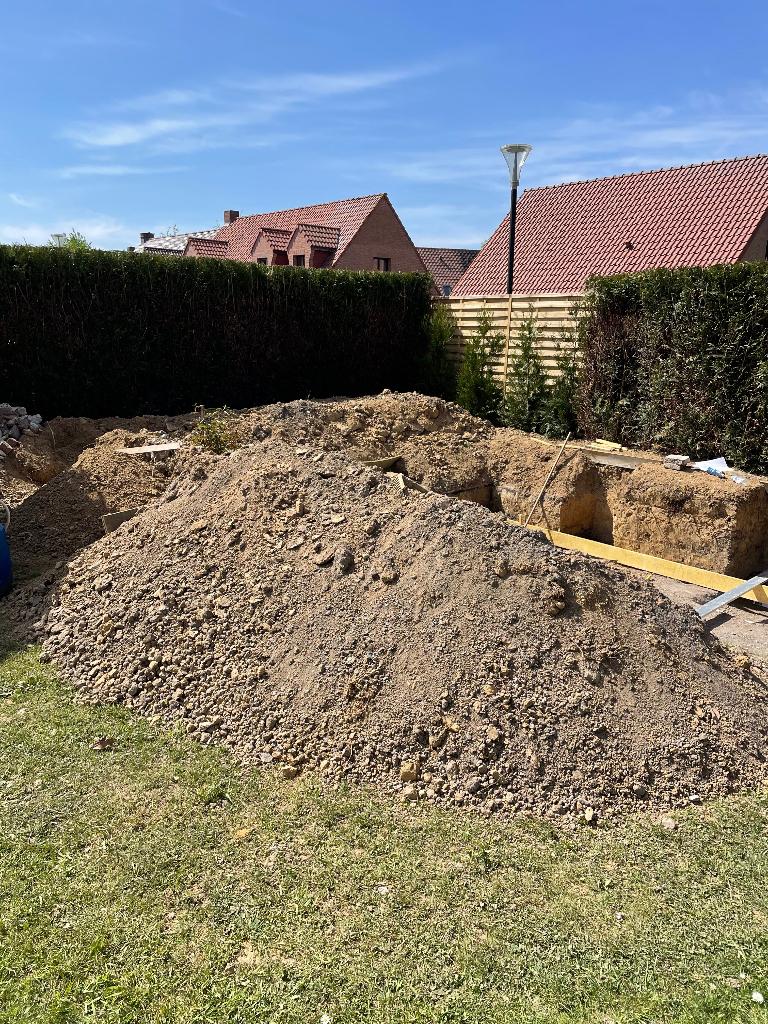 A donner terre, Enlèvement, Terre pour jardin