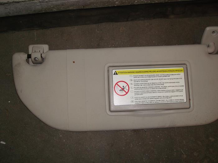 Pare-soleil d'un Citroen C1 (C1 05-), Autos : Pièces & Accessoires, Habitacle & Garnissage, Citroën, Utilisé, 3 mois de garantie
