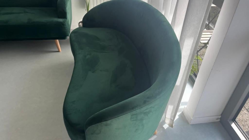 Canape 2 place 160€, Ophalen, 150 tot 200 cm, 75 tot 100 cm, Stof