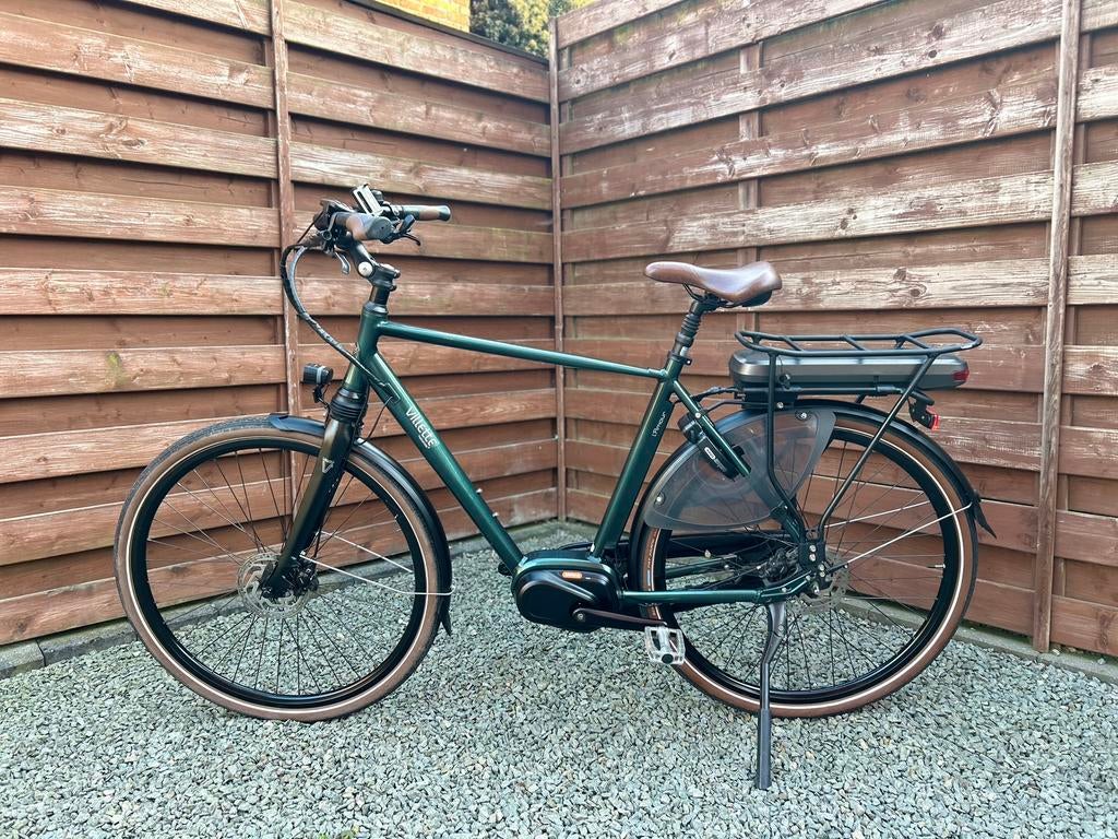 Elektrische herenfiets middenmotor Bafang, Ophalen, Zo goed als nieuw