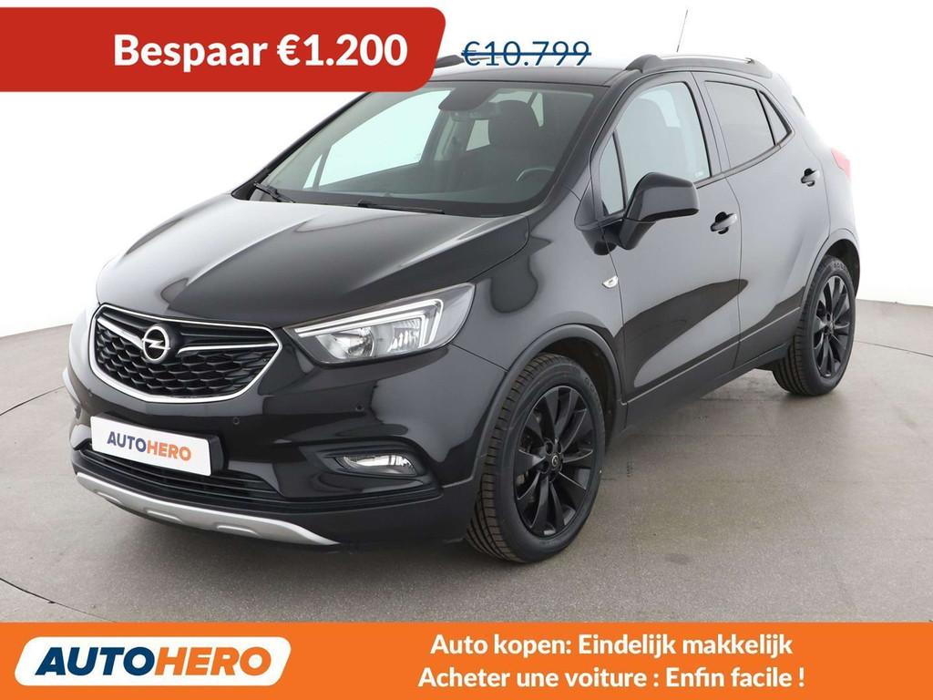 Opel Mokka X 1.4 Turbo 120 Jahre Start/Stop (bj 2018), Voorwielaandrijving, Stof, MokkaX, Zwart