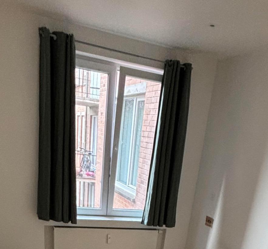 Rideau occultant, Lin lavé, Comme neuf, 100 à 150 cm, 150 à 200 cm