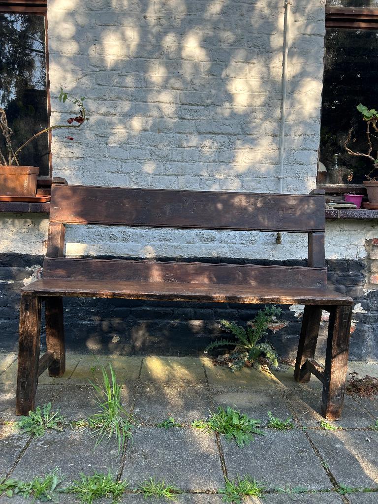 Banc ferme, Enlèvement, Utilisé, Bois