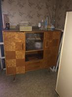 Meuble vintage style art et déco quadrillé, Enlèvement, Comme neuf