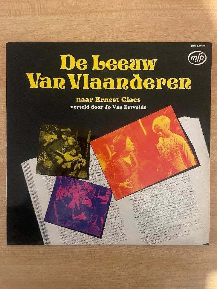 LP De Leeuw van Vlaanderen - Ernest Claes, Cd's en Dvd's, Vinyl | Nederlandstalig, Gebruikt, Overige genres, 12 inch, Ophalen of Verzenden